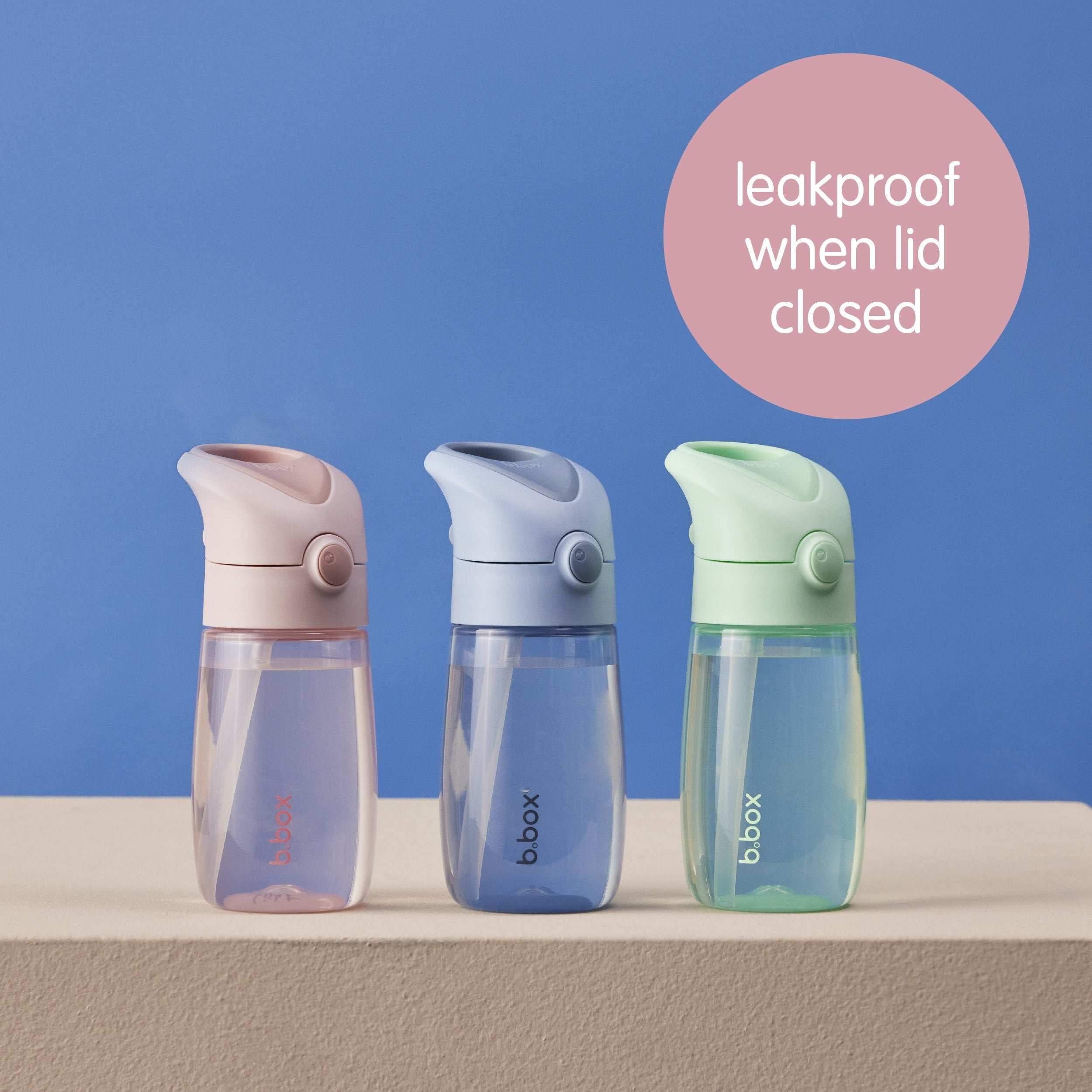 Gourde à paille Jnr BBox 380ml - spearmint - BBOX USA - Drink Bottle - 380ml pour bébé Maroc -www.babyboss.ma