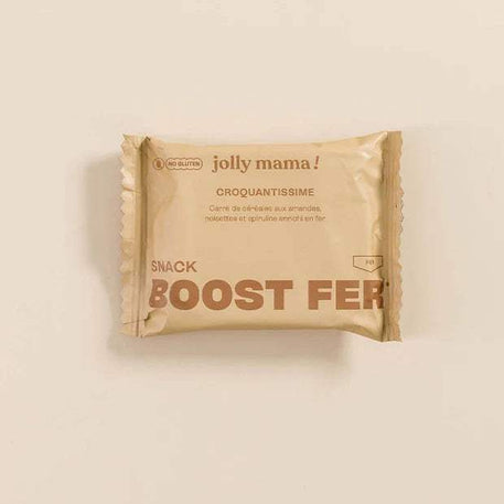 Jolly Mama Snack Boost Fer 45 g - Jolly Mama Maroc - pour bébé Maroc -www.babyboss.ma