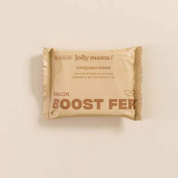 Jolly Mama Snack Boost Fer 45 g - Jolly Mama Maroc - pour bébé Maroc -www.babyboss.ma
