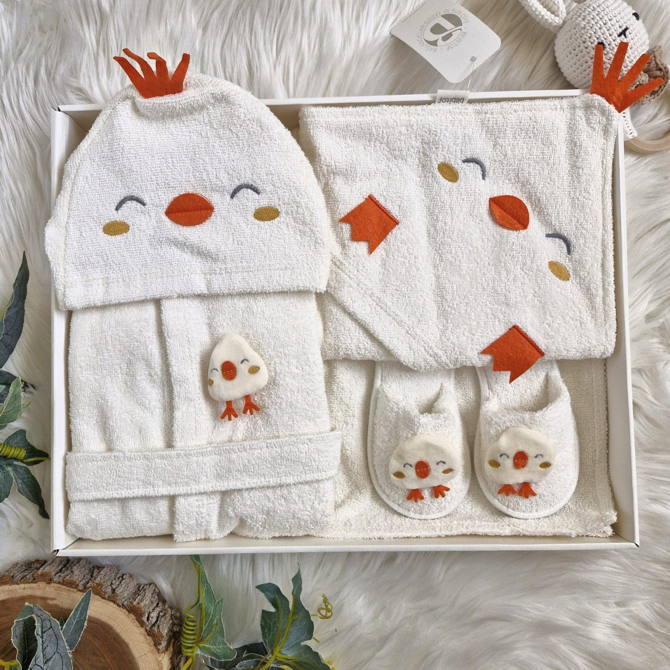 Ensemble sortie de bain pour bébé Bebitof