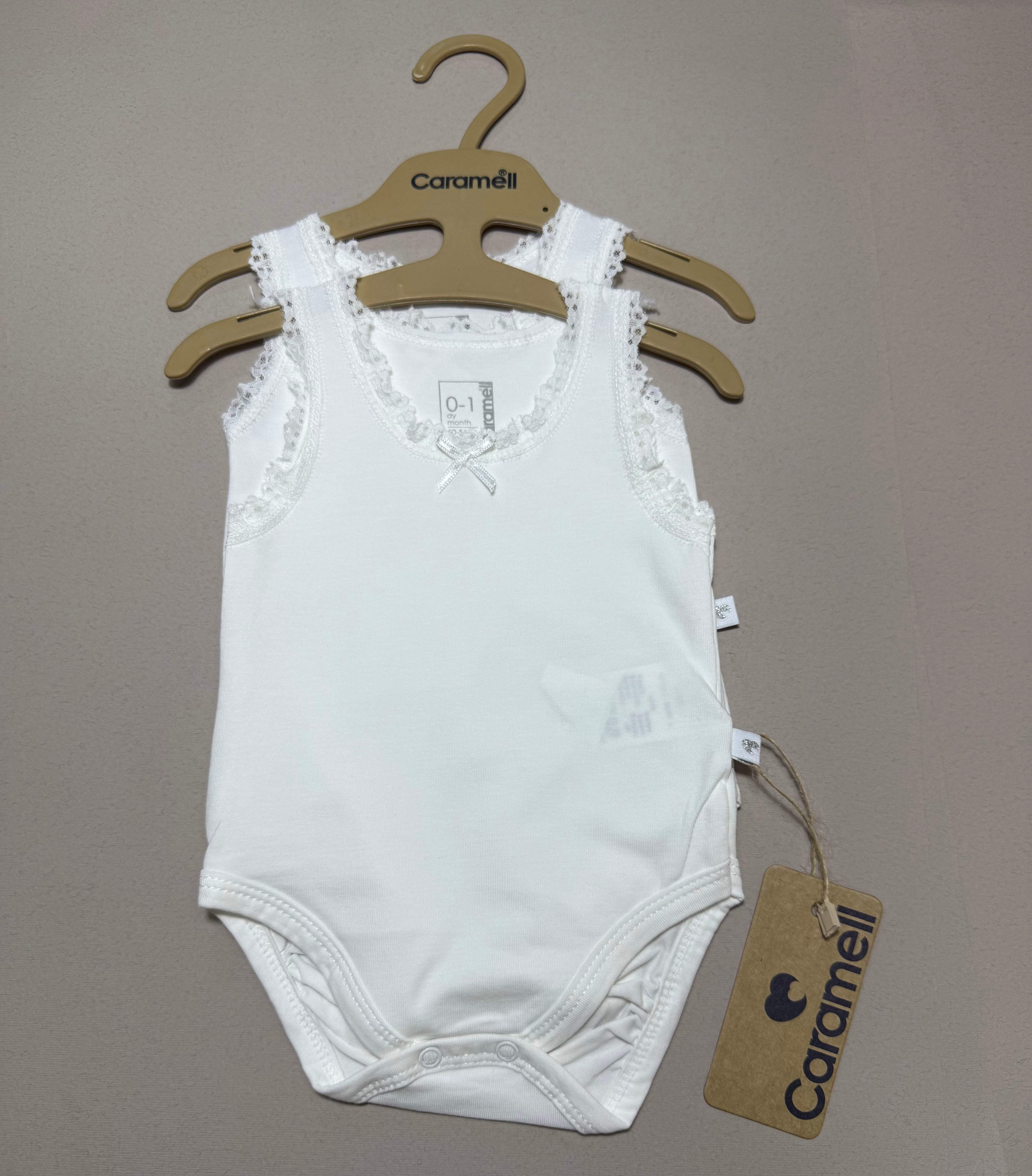 Lot de 2 bodies - Caramell - Caramell - Body pour bébé Maroc -www.babyboss.ma