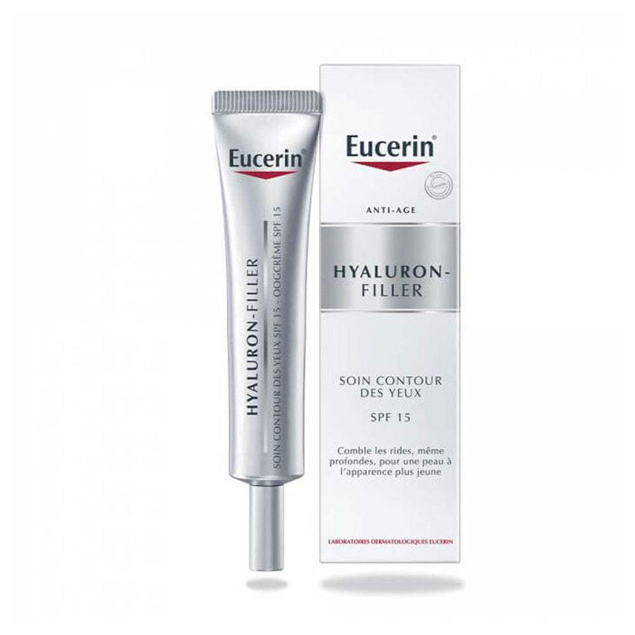 Eucerin HYALURON-FILLER Soin Contour Des Yeux SPF15 15ml - Eucerin - pour bébé Maroc -www.babyboss.ma