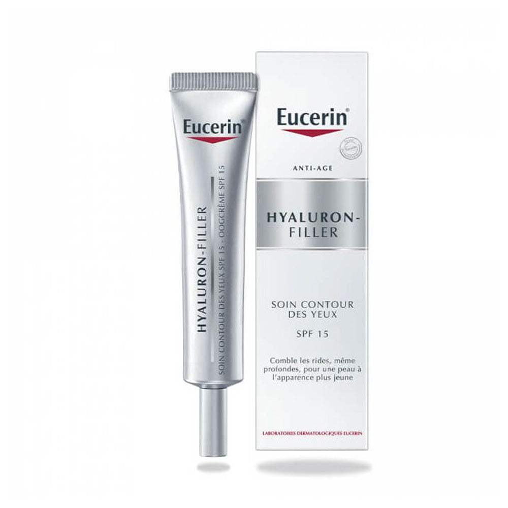 Eucerin HYALURON-FILLER Soin Contour Des Yeux SPF15 15ml - Eucerin - pour bébé Maroc -www.babyboss.ma