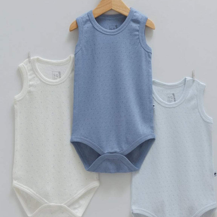 Lot de 3 bodies - Caramell - Caramell - Body pour bébé Maroc -www.babyboss.ma