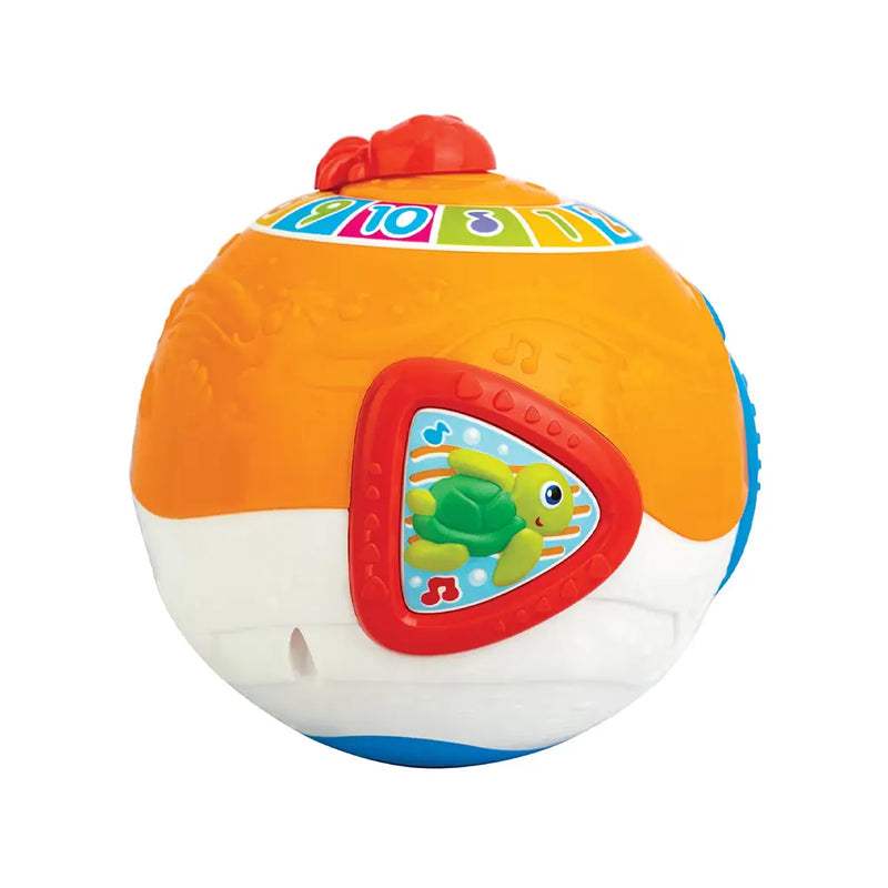 Winfun Vibrating Musical Ball Ocean Orange - 6M+