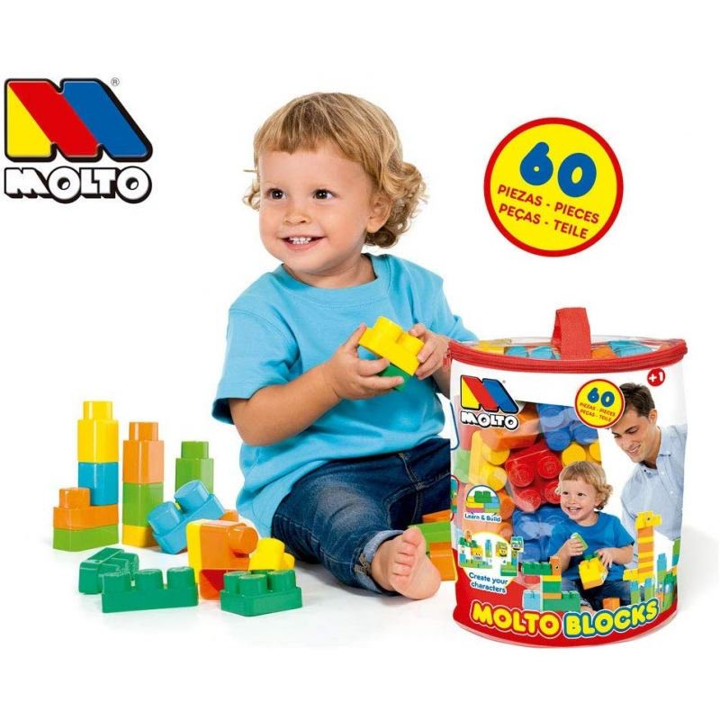 Molto - Sac De Blocs 60 Pcs