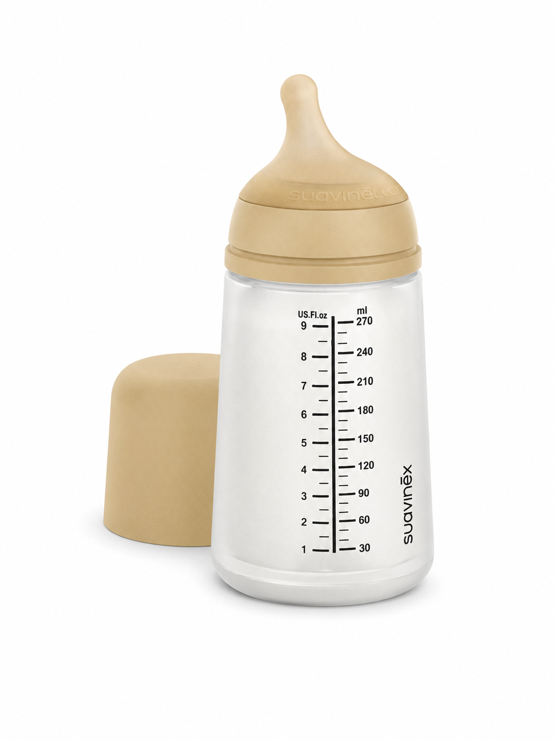 Biberon Anti-Colique Suavinex Zero.Zero™️ 270 ml – Débit Moyen