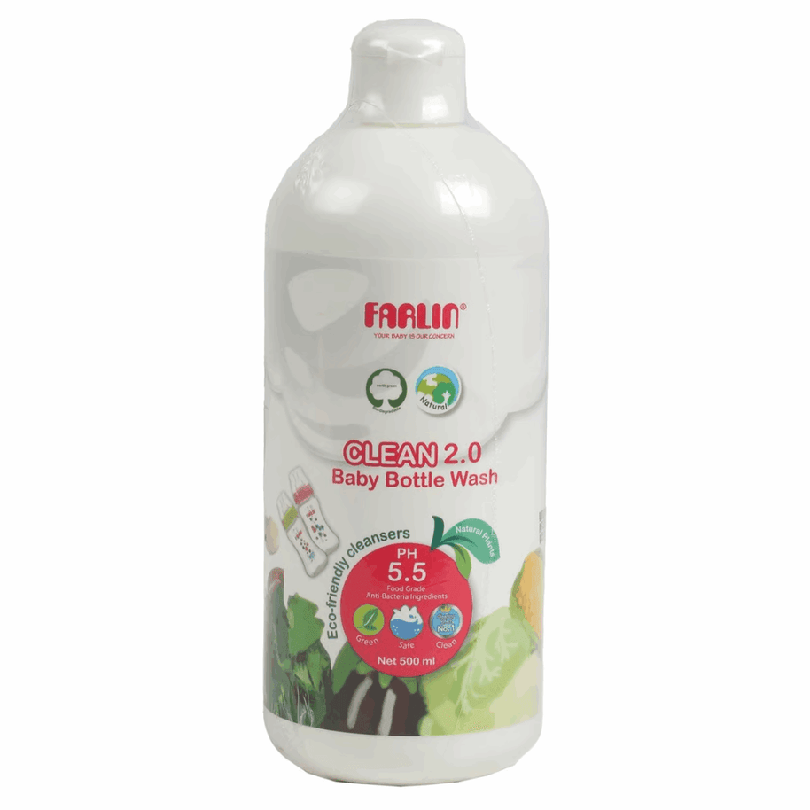 Farlin Detergent Lavant Biberon 500ml 2.0 - farlin - pour bébé Maroc -www.babyboss.ma