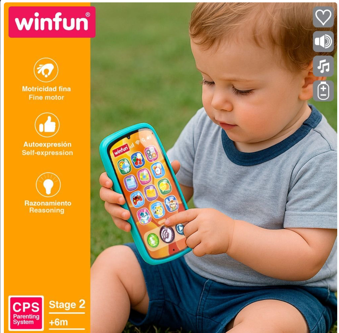 Winfun Smartphon Baby 6M+
