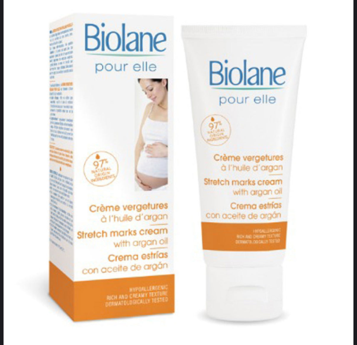 Crème anti-vergetures Bioline - 200 ml