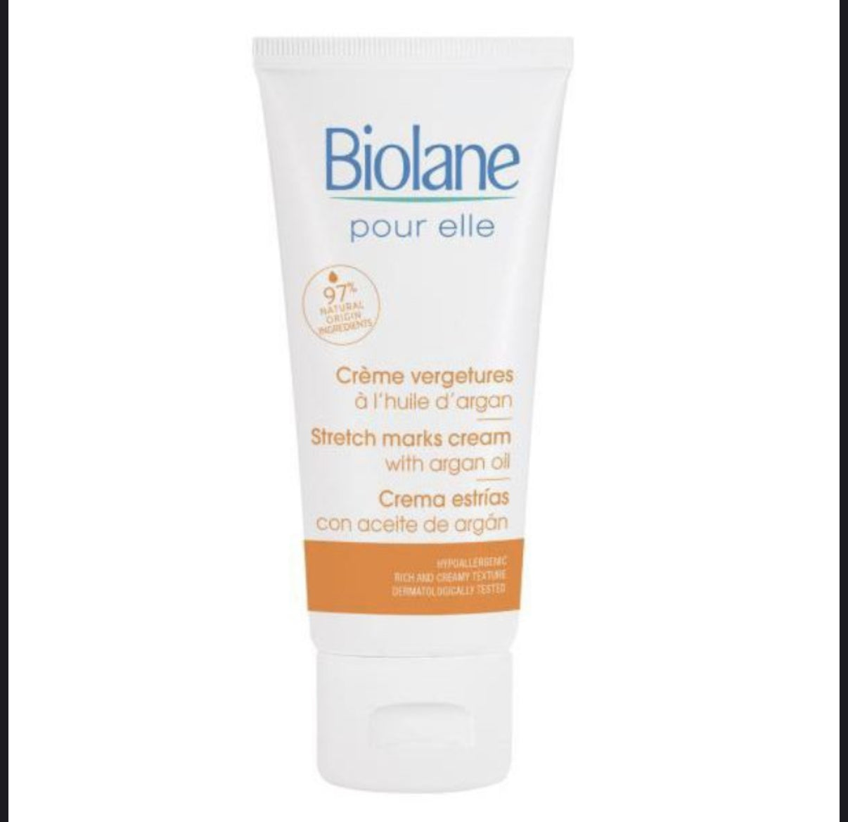 Crème anti-vergetures Bioline - 200 ml