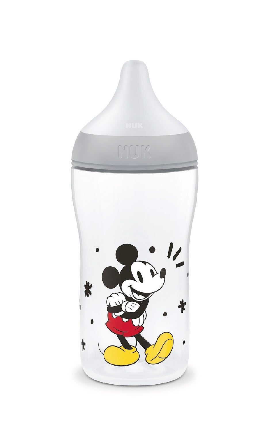 Biberon NUK Perfect Match avec tétine en silicone souple 260m Micky mouse (Copie)