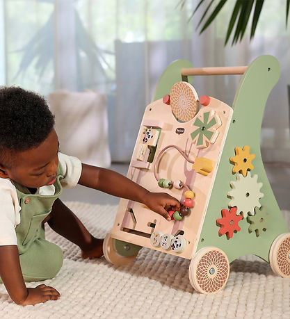 Trotteur en Bois avec Blocs Boho Chic (18M+)