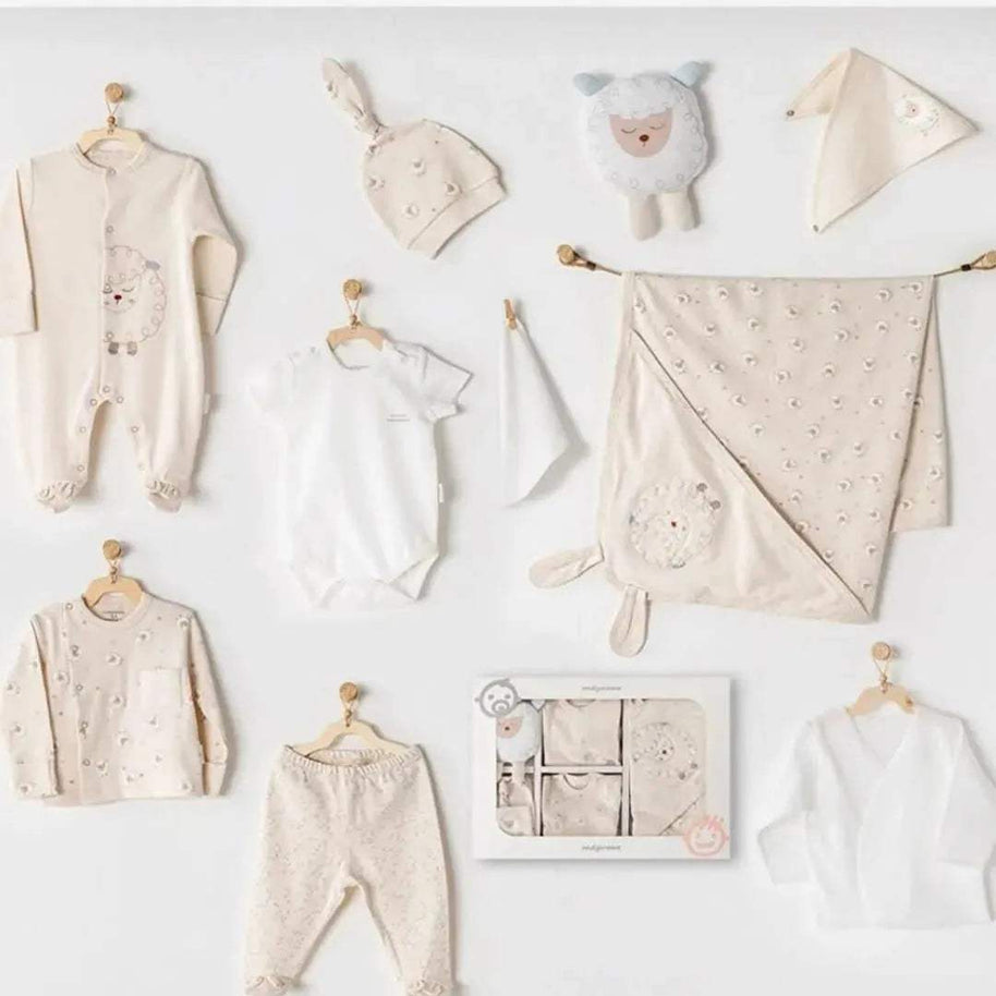 Andywawa pack naissance 10 piece 100% Cotton - Andywawa - pour bébé Maroc -www.babyboss.ma
