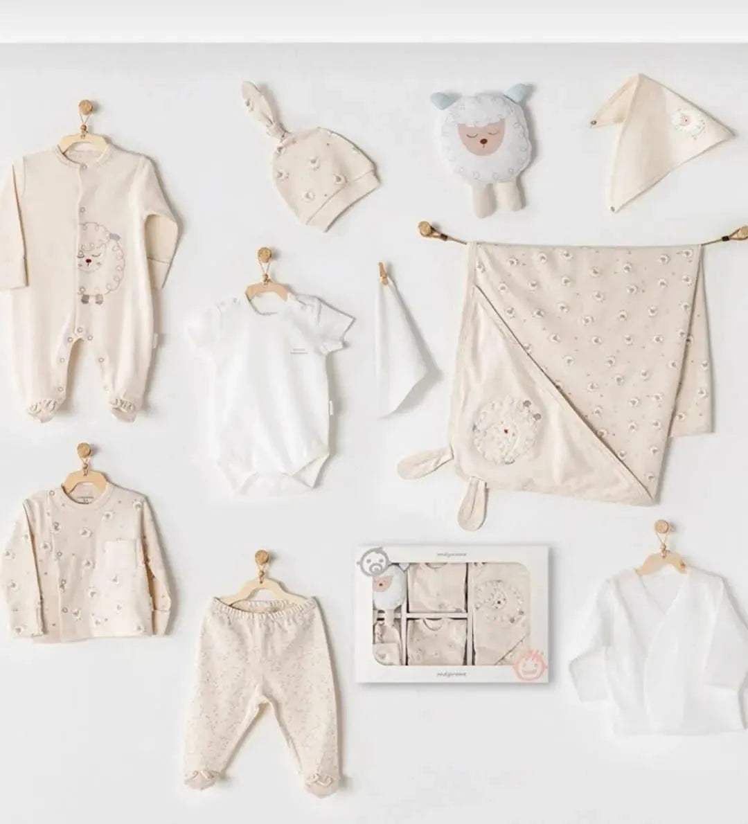 Andywawa pack naissance 10 piece 100% Cotton - Andywawa - pour bébé Maroc -www.babyboss.ma