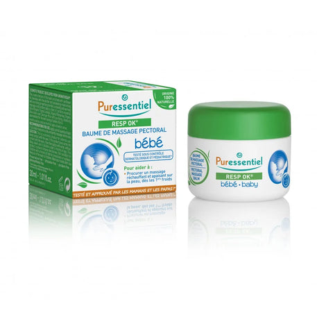 Bálsamo de masaje calmante bebé – 30ml – Puressentiel