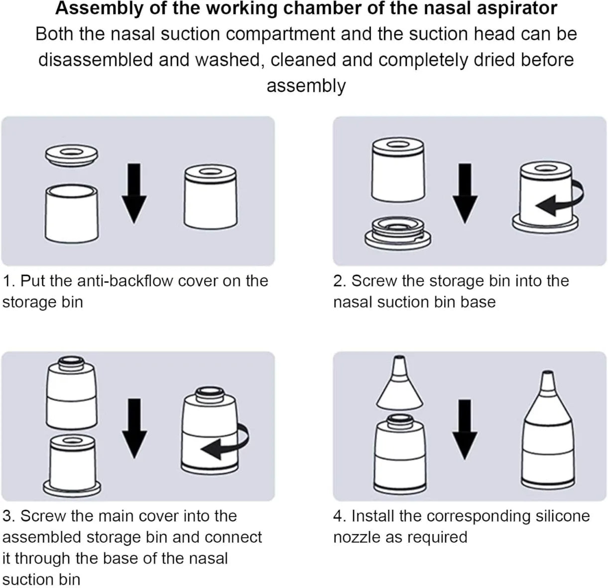 Aspirateur nasal électrique pour bébé