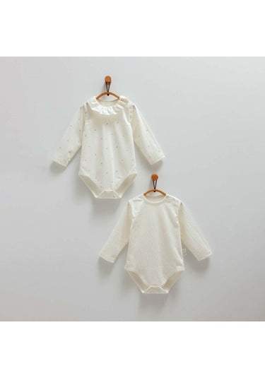 Lot de 2 bodies - Caramell - Caramell - Body pour bébé Maroc -www.babyboss.ma