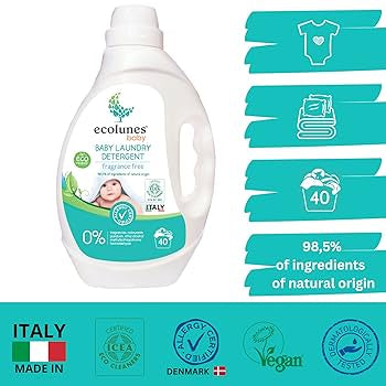 ECOLUNES ECOLOGICAL AND HYPOALLERGENIC BABY LAUNDRY - 2 L