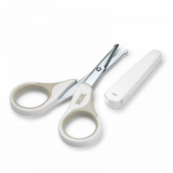 Ciseaux avec étui NUK - biege - NUK - Manucure pour bébé Maroc -www.babyboss.ma
