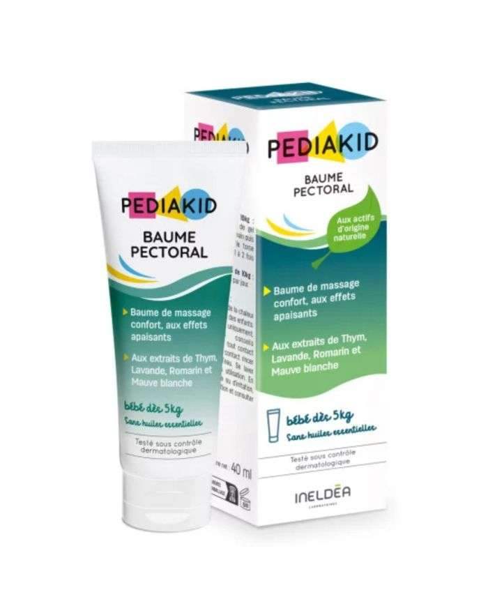 PEDIAKID BAUME PECTORAL 40 ML - PEDIAKID - pour bébé Maroc -www.babyboss.ma