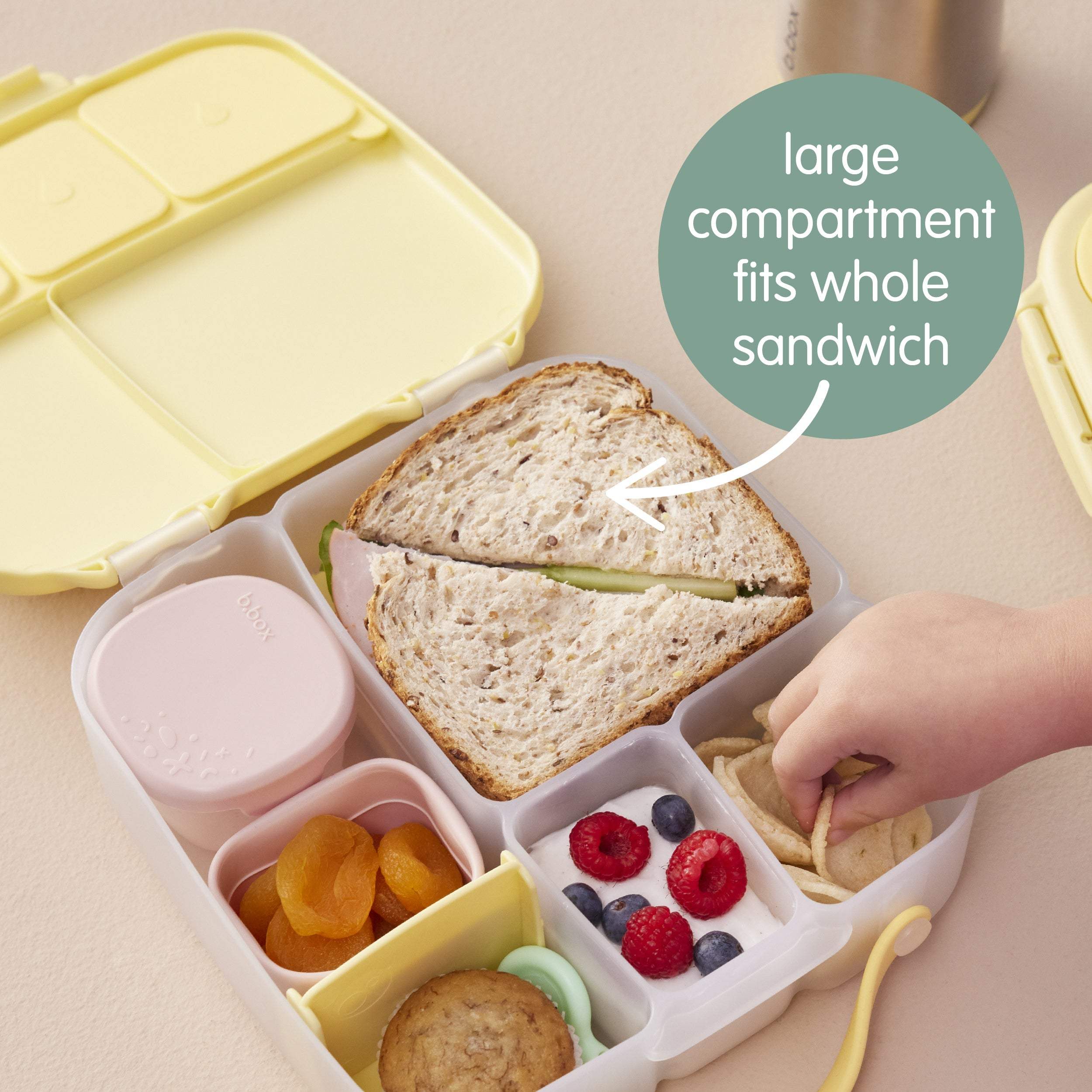 Lunchbox Bbox 2 litres - lemon twist - BBOX USA - Lunchbox pour bébé Maroc -www.babyboss.ma