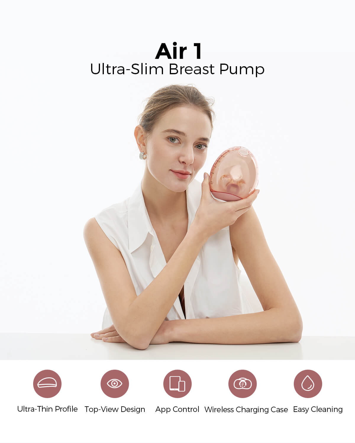 Tire-lait ultra-fin Momcozy Air 1