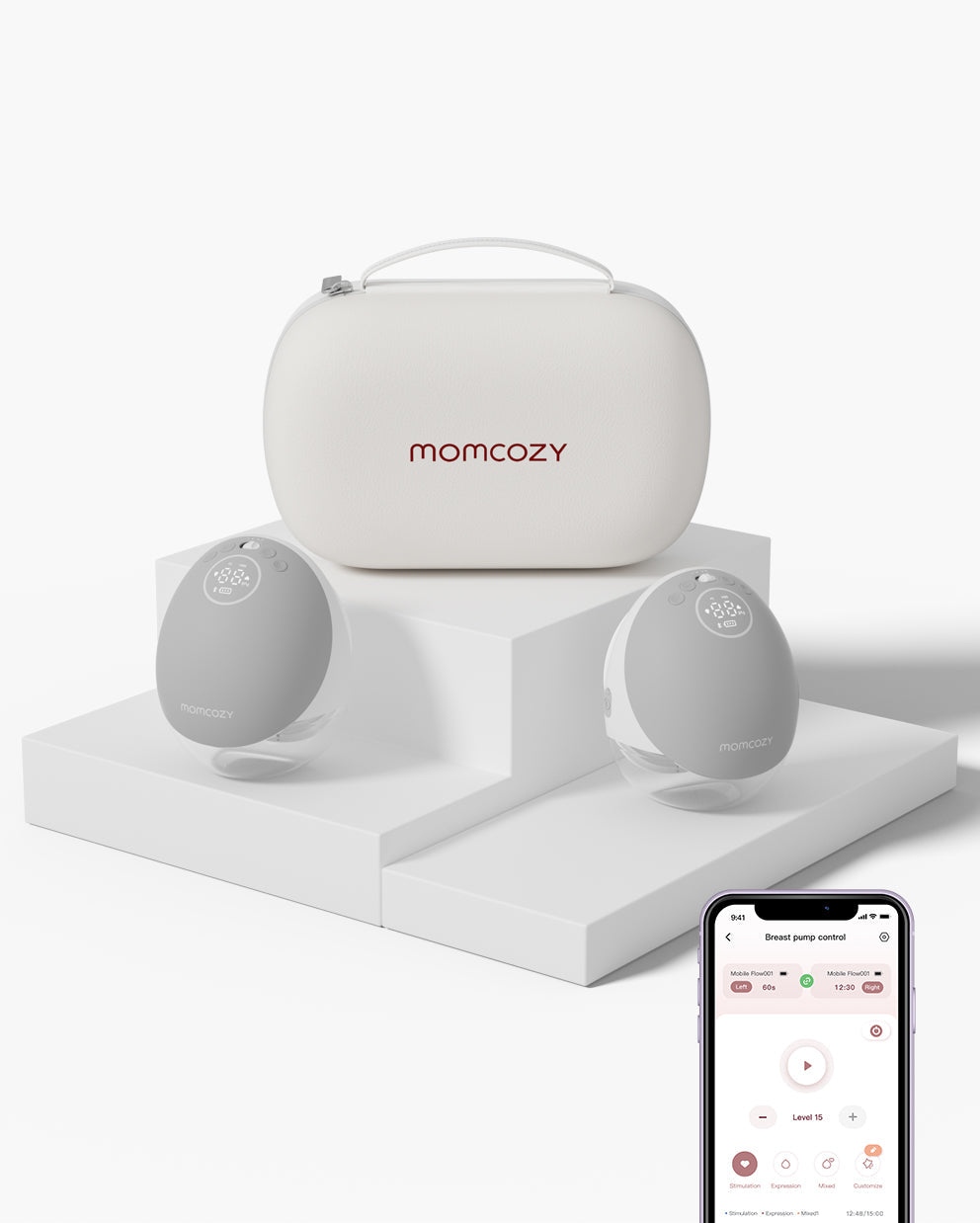Momcozy_Moblie_Flow_Breast_Pump_8_0c2d7d5a-f0d5-46dc-8bab-feb1f32f51e9 - Babyboss.ma -bebe-maroc