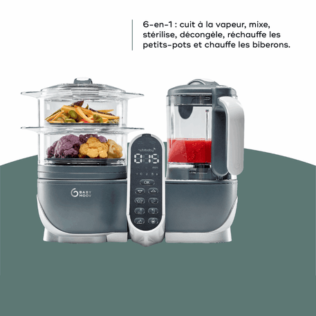 Nutribaby(+) - Robot culinaire multifonctions - Babymoov - REPAS pour bébé Maroc -www.babyboss.ma