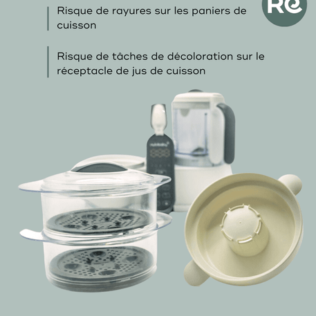 Nutribaby(+) - Robot culinaire multifonctions - Babymoov - REPAS pour bébé Maroc -www.babyboss.ma