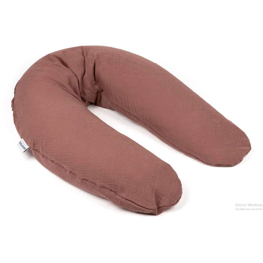 Coussin d'allaitement et maternité COMFY BIG Tetra Doomoo - Brick - Doomoo - Coussins de Maternité pour bébé Maroc -www.babyboss.ma