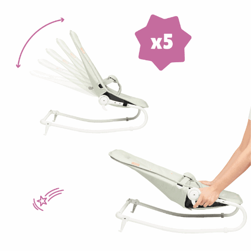 Transat pliable lichen - Babymoov - CONFORT pour bébé Maroc -www.babyboss.ma