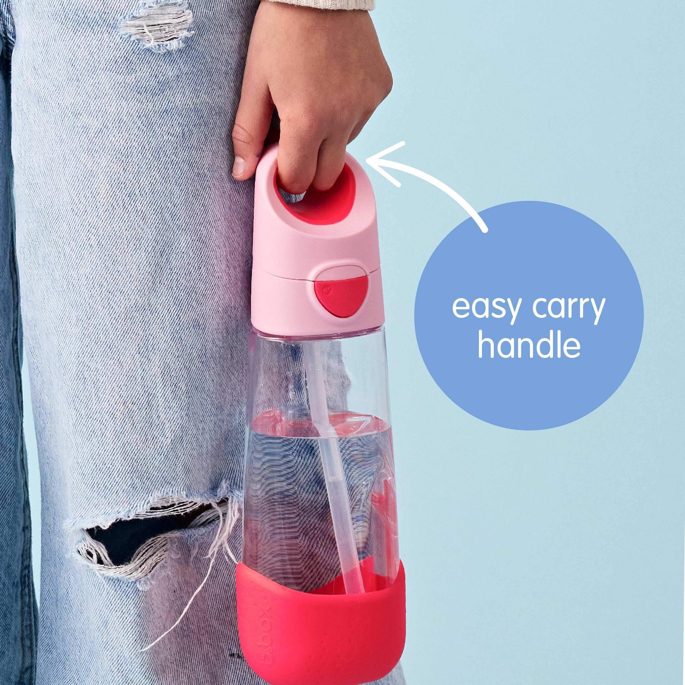 Gourde à paille B box Tritan™ - lemon twist 600ml - BBOX USA - Gourdes pour bébé Maroc -www.babyboss.ma