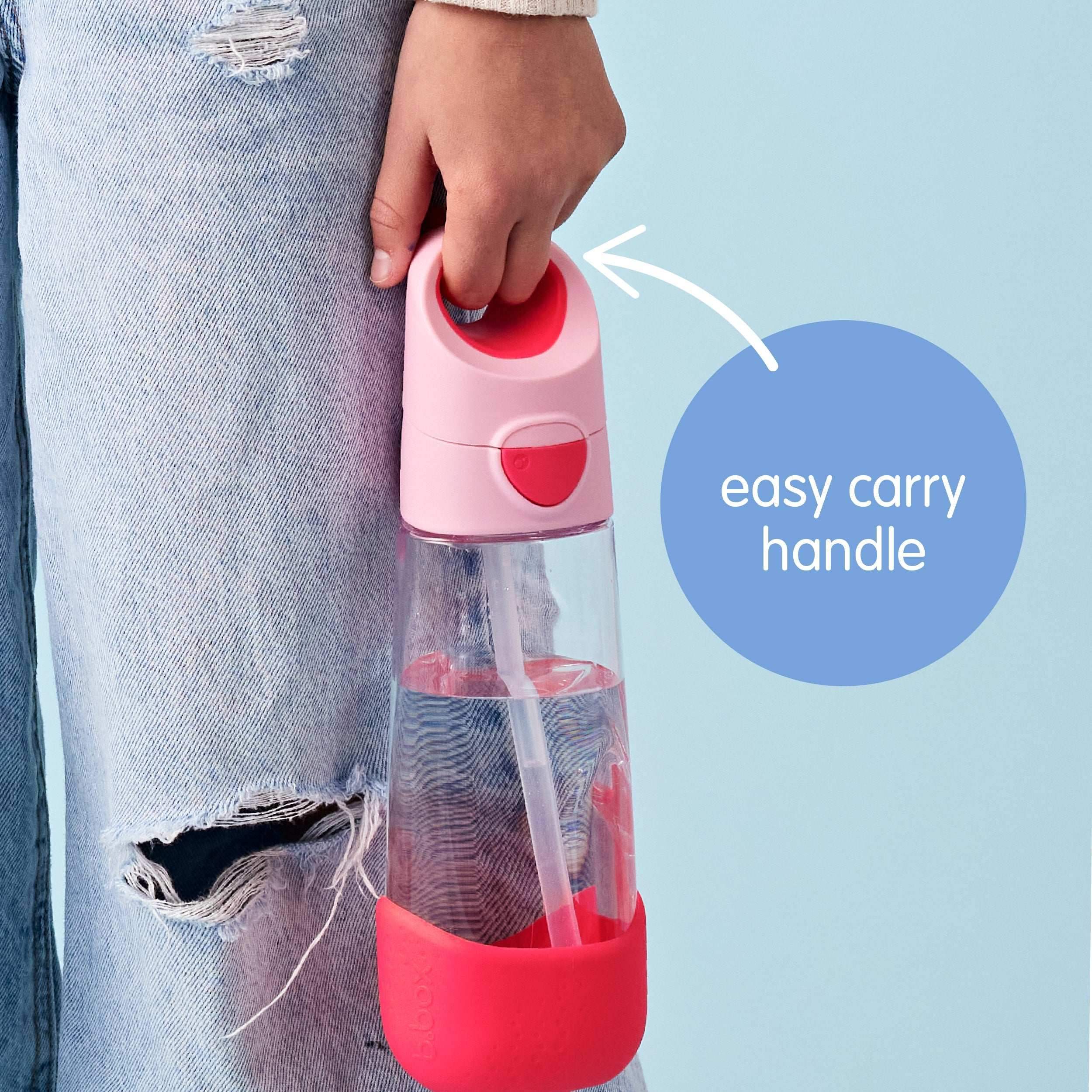 Gourde à paille B box Tritan™ - lemon twist 600ml - BBOX USA - Gourdes pour bébé Maroc -www.babyboss.ma