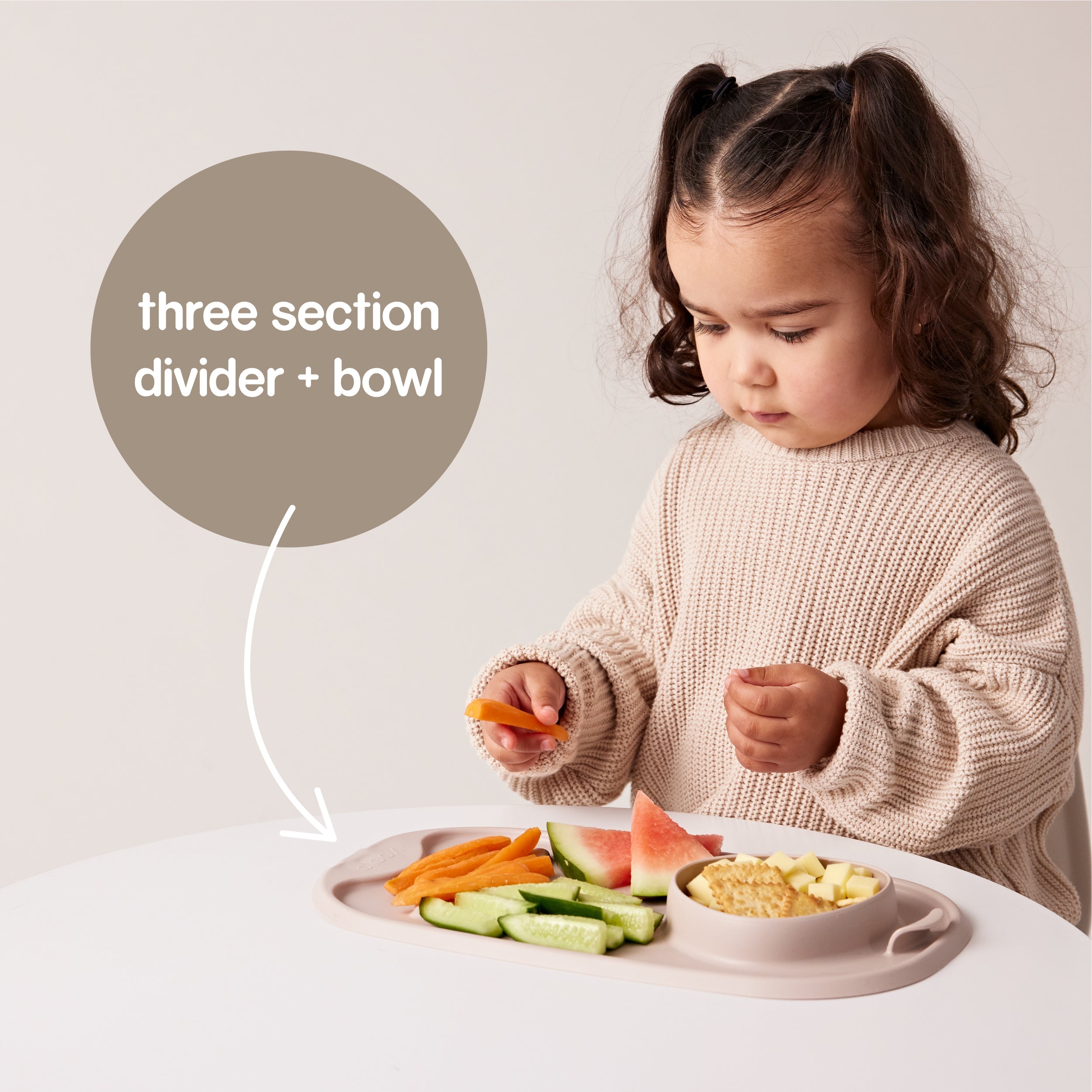 Set de Table Silicone Roll + Go b.box - ocean - latte - b.box - roll + go mealtime mat pour bébé Maroc -www.babyboss.ma