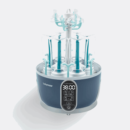 Stérilisateur et sèche-biberon Turbo Pure - Babymoov - REPAS pour bébé Maroc -www.babyboss.ma