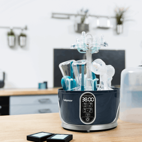 Stérilisateur et sèche-biberon Turbo Pure - Babymoov - REPAS pour bébé Maroc -www.babyboss.ma
