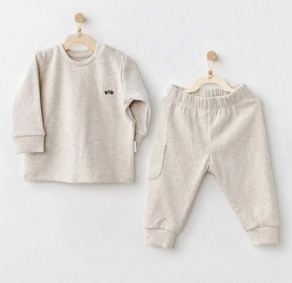 Andy Wawa Costume 2 Pièces Time To Relax Beige - - Andywawa - pour bébé Maroc -www.babyboss.ma