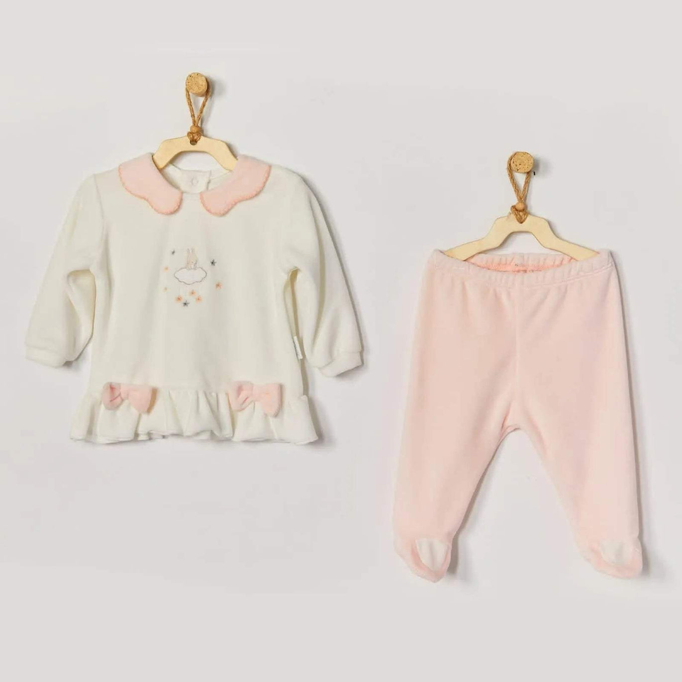 Andy WaWa – Velvet Pijama Set 2pcs - Andy Wawa - pour bébé Maroc -www.babyboss.ma