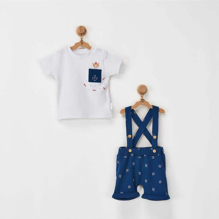 Andywawa ensemble garçon salopette - Andywawa - pour bébé Maroc -www.babyboss.ma