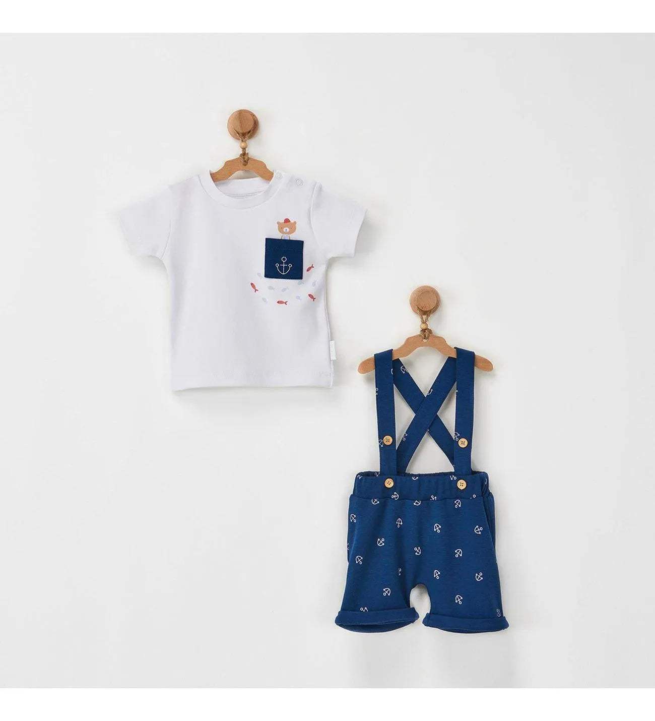 Andywawa ensemble garçon salopette - Andywawa - pour bébé Maroc -www.babyboss.ma