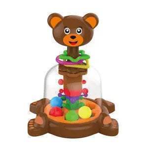 Animal spinner en brown - Babyboss.ma - pour bébé Maroc -www.babyboss.ma