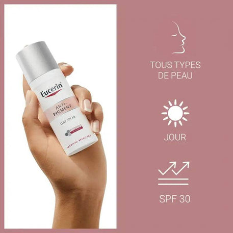 Eucerin ANTI-PIGMENT Soin Jour Spf 30 50 Ml - Eucerin - pour bébé Maroc -www.babyboss.ma