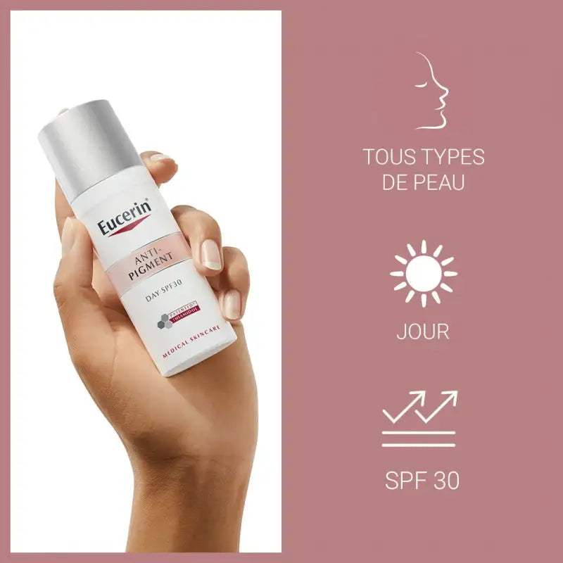 Eucerin ANTI-PIGMENT Soin Jour Spf 30 50 Ml - Eucerin - pour bébé Maroc -www.babyboss.ma