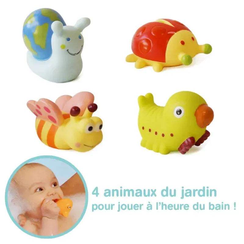 Aspergeurs " Nature " Jouets de Bain LUDI - Ludi - pour bébé Maroc -www.babyboss.ma