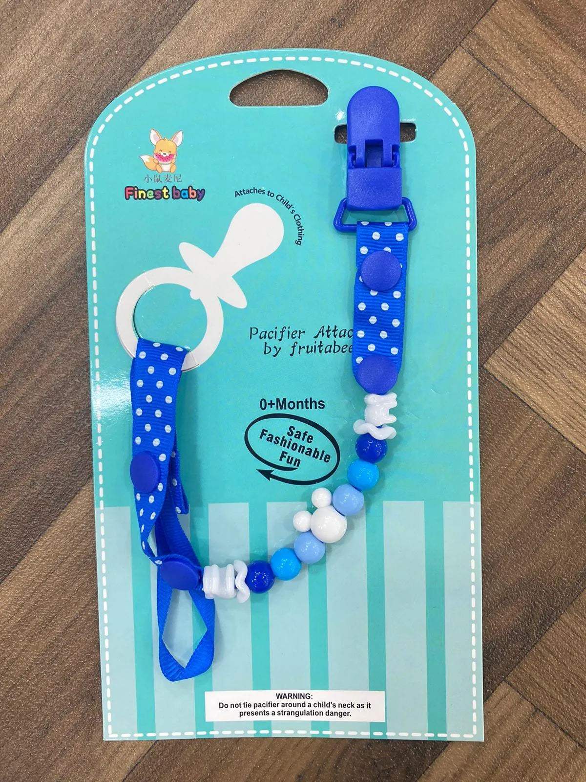 Attache sucette - Finestbabby - pour bébé Maroc -www.babyboss.ma