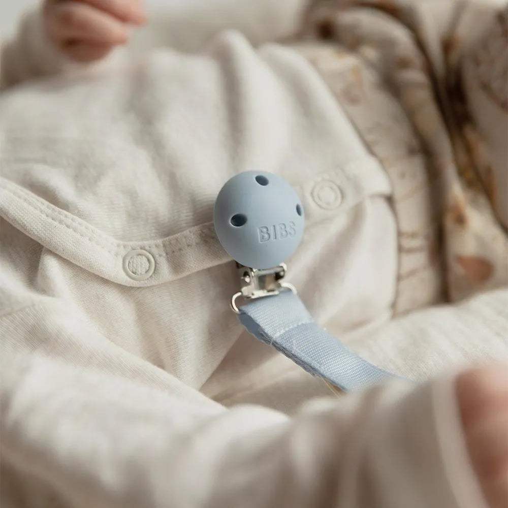 Attache Sucette BIBS - Sage - Bibs - Pacifier Clip pour bébé Maroc -www.babyboss.ma