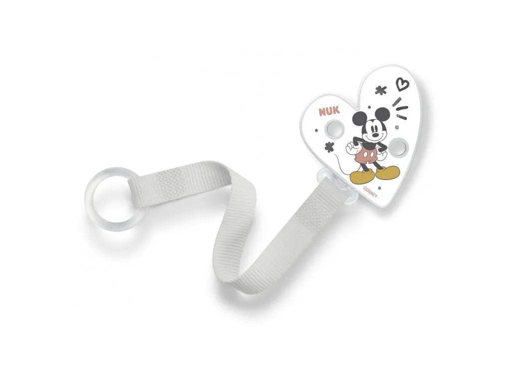 Attache sucette Mickey - NUK - pour bébé Maroc -www.babyboss.ma