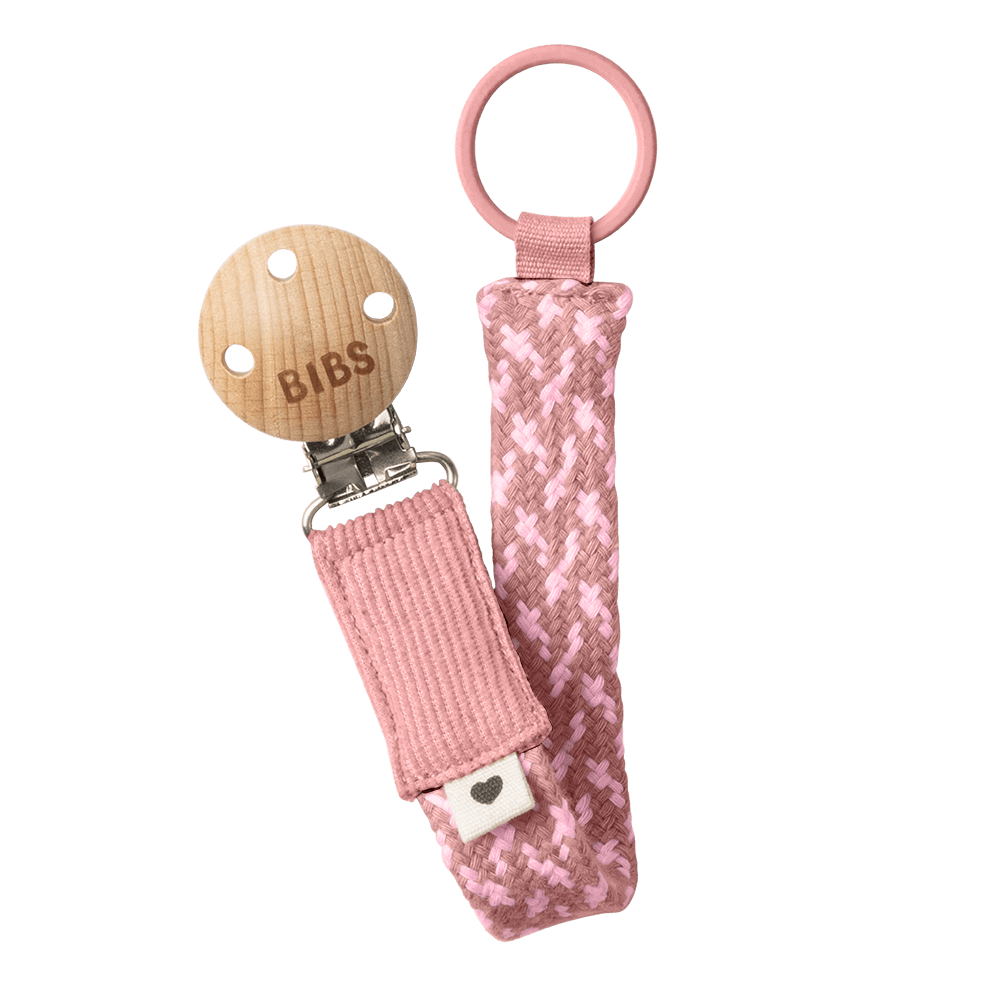 Attache Sucette BIBS - Dusty pink - Bibs - Pacifier Clip - Babyboss.ma