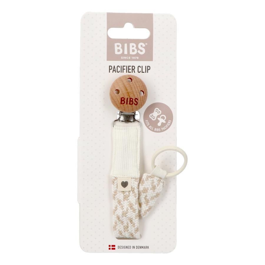 Attache Sucette BIBS - Ivory - Bibs - Pacifier Clip - Babyboss.ma